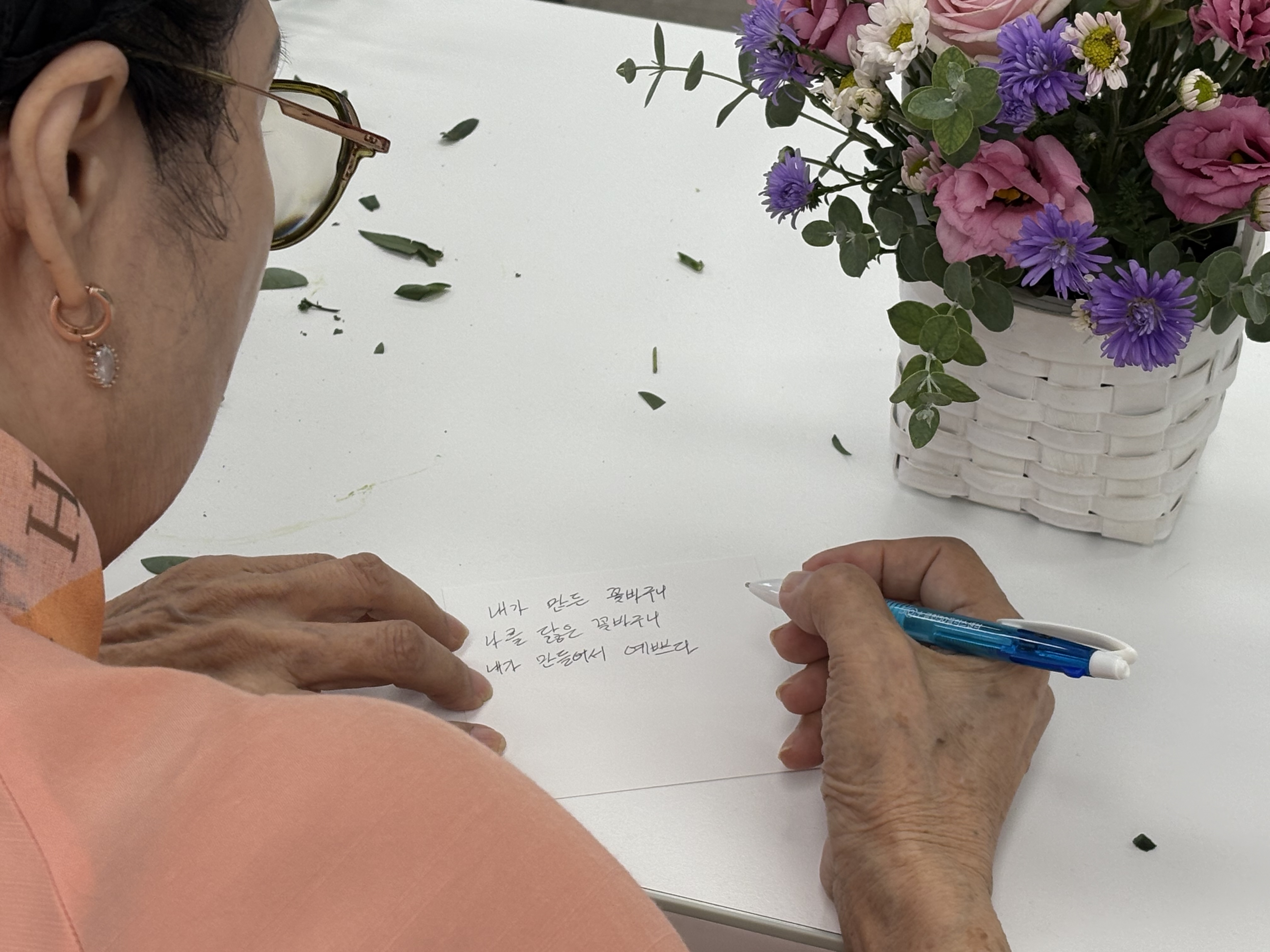 어르신의 마음건강을 잘 가꾸기 위한 프로젝트 마음정원사